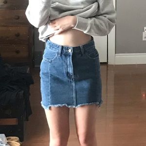 FOREVER 21 DENIM SKIRT